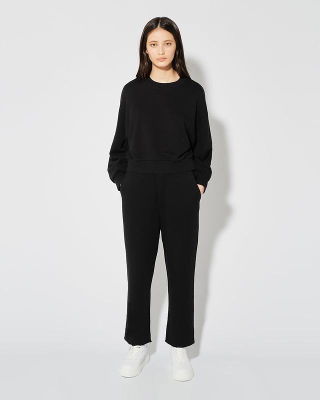 Philippe Model Pantaloni Claire da Donna Neri in Jersey Negozio online di fabbrica