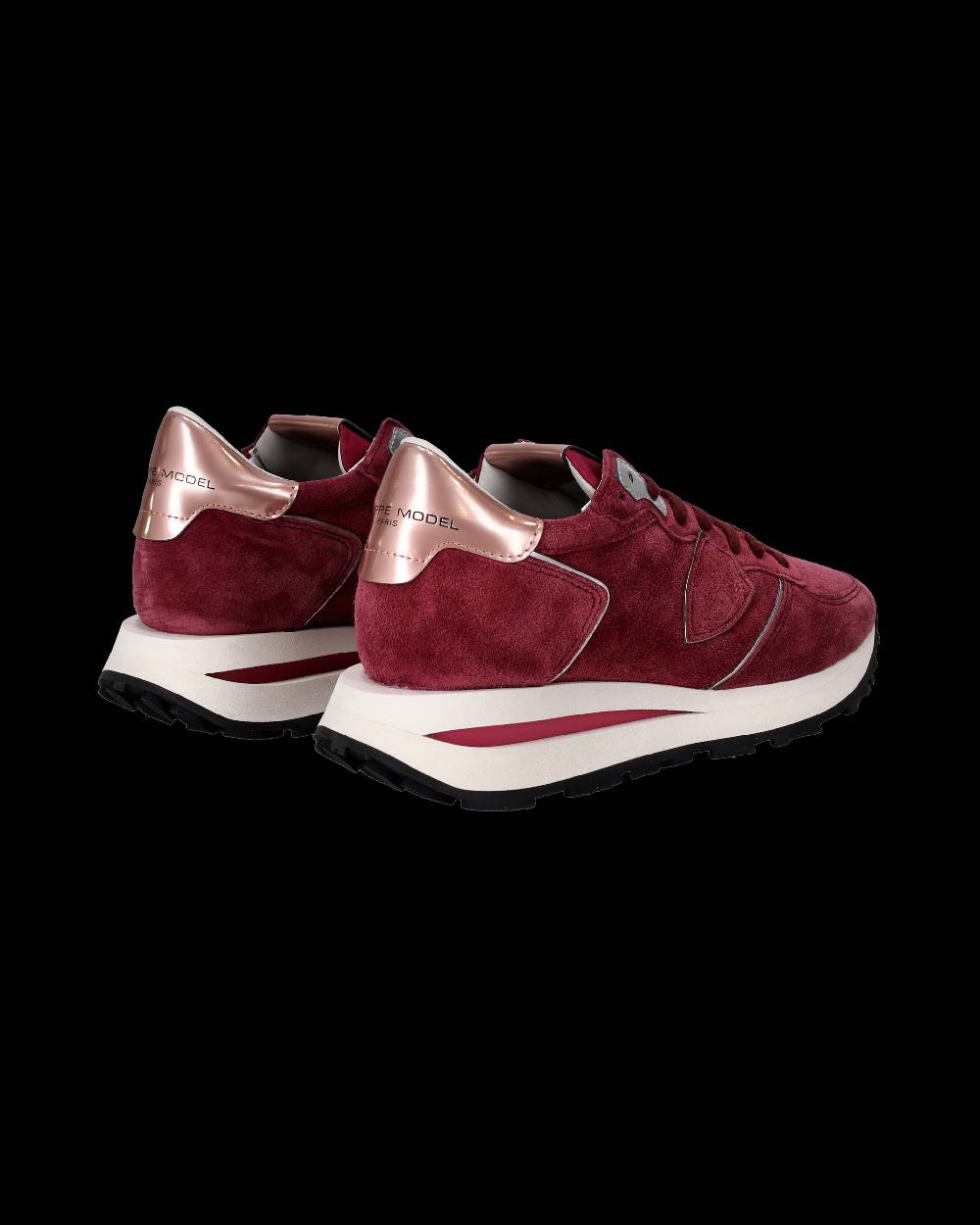 Philippe Model Sneaker basse Tropez Haute donna - fucsia Prezzo di fabbrica