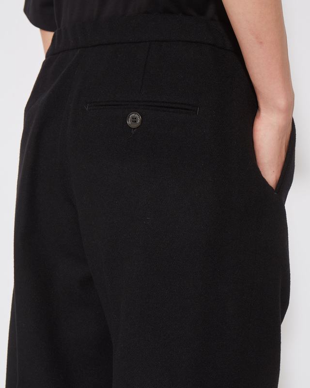 Philippe Model Pantaloni CECILE da Donna Neri in Lana Grande vendita