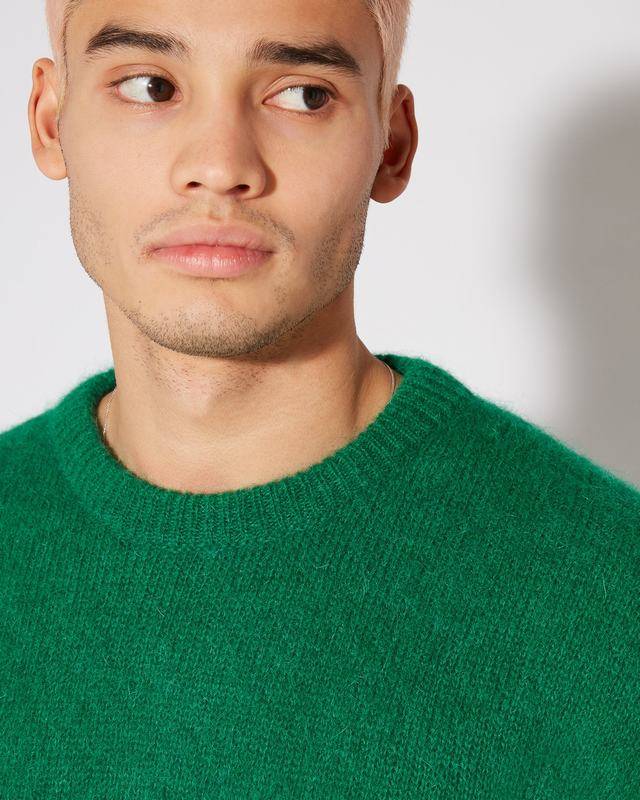 Philippe Model Felpa Rafael da Uomo Verde in Lana Mohair Fornitura limitata