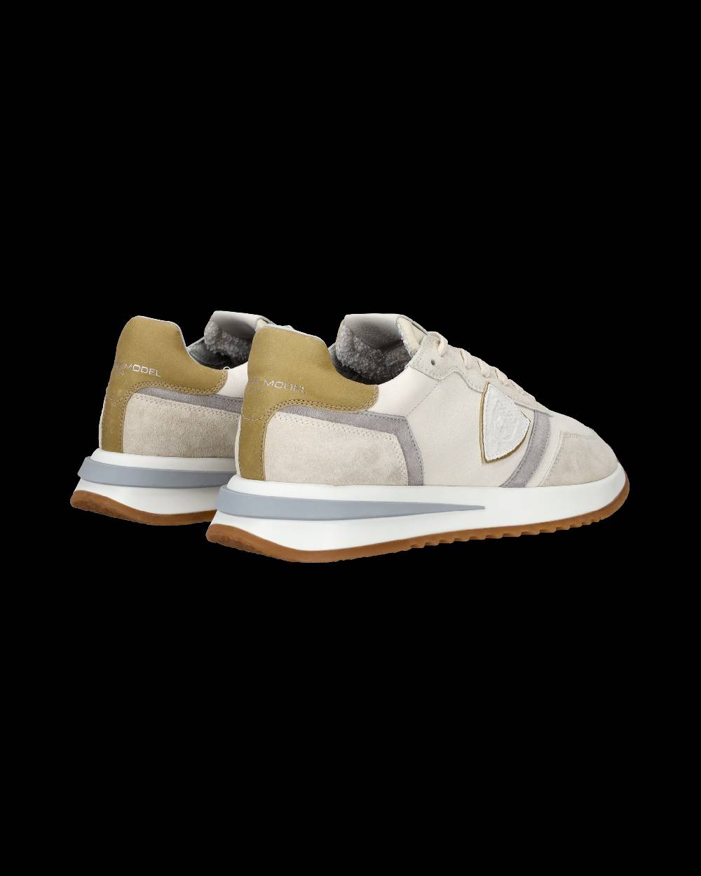 Philippe Model Sneaker bassa Tropez 2.1 uomo - bianco e senape Offerta natalizia