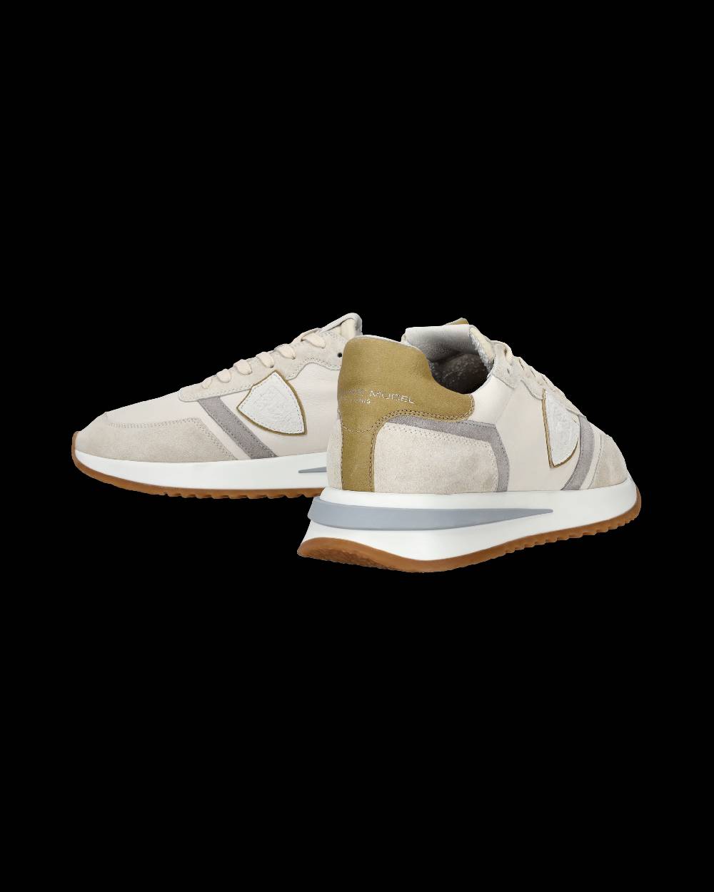 Philippe Model Sneaker bassa Tropez 2.1 uomo - bianco e senape Offerta natalizia