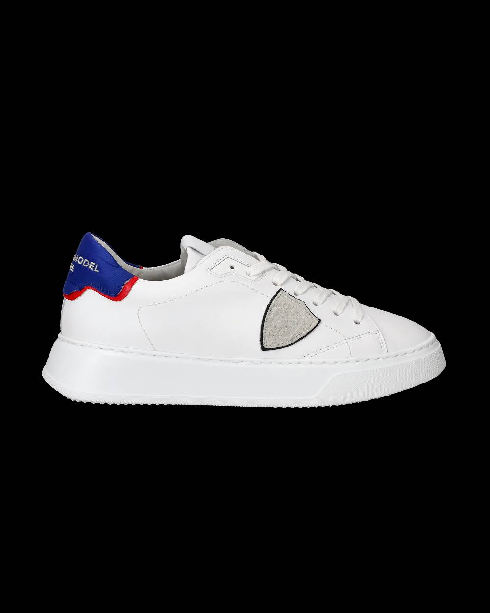 Philippe Model Sneaker bassa Temple uomo - bianco, rosso e blu Offerta Pasqua