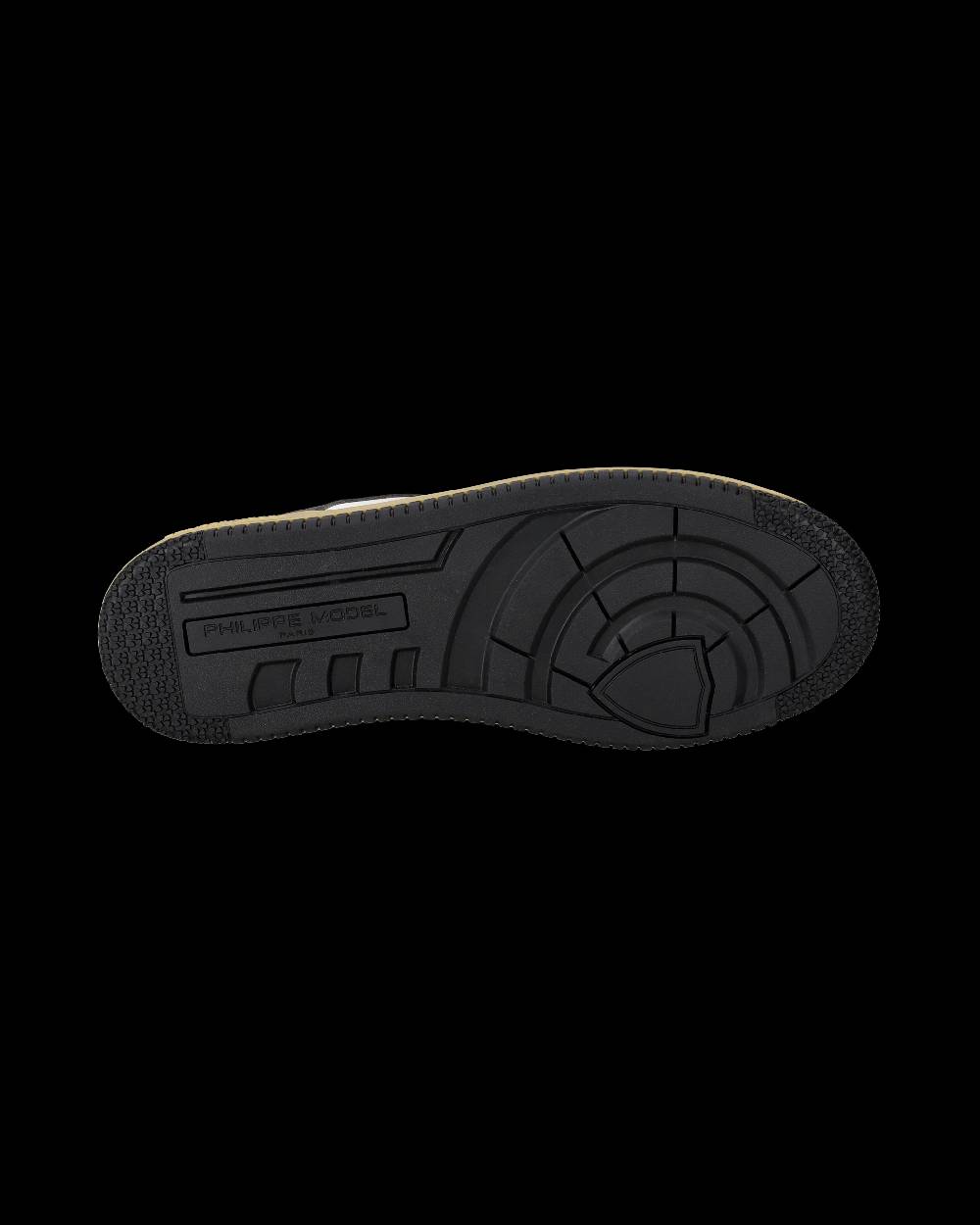 Philippe Model Sneakers Lyon da Uomo Bianche e Nere in Pelle Riciclata Offerta San Valentino