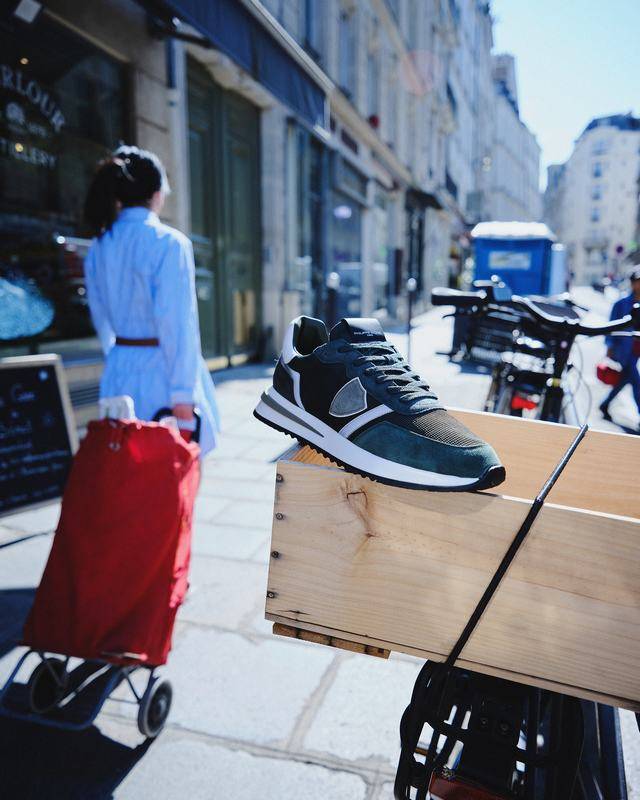 Philippe Model Sneaker basse Tropez 2.1 uomo - verde Offerta Anniversario