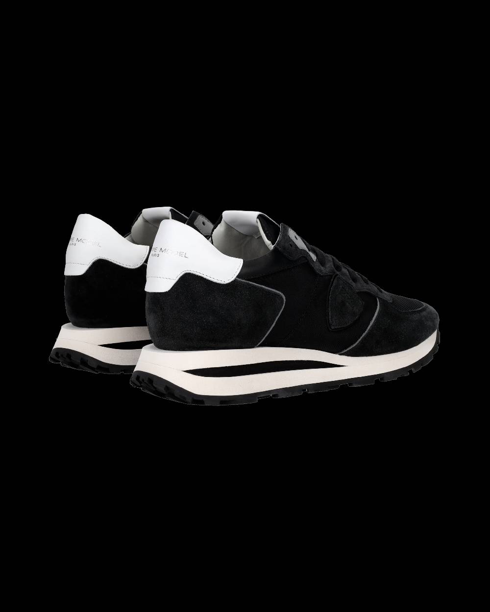 Philippe Model Sneaker basse Tropez Haute uomo - nero Vendita calda