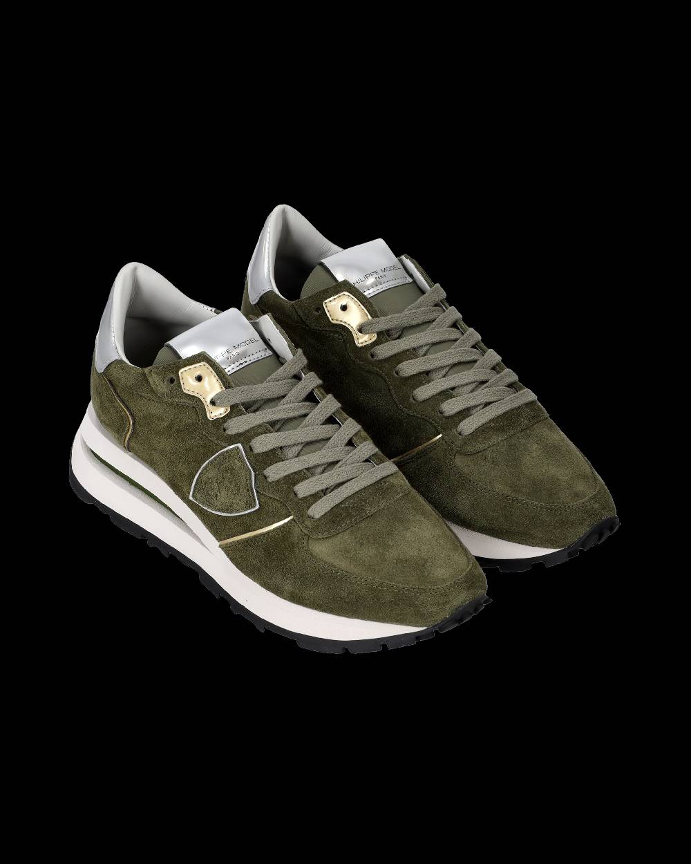 Philippe Model Sneaker basse Tropez Haute donna - verde Enormi risparmi