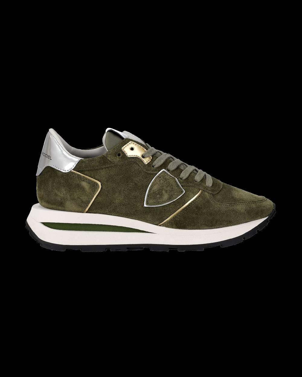 Philippe Model Sneaker basse Tropez Haute donna - verde Enormi risparmi
