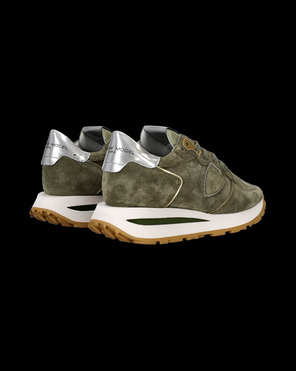 Philippe Model Sneaker basse Tropez Haute donna - verde Ritorno libero
