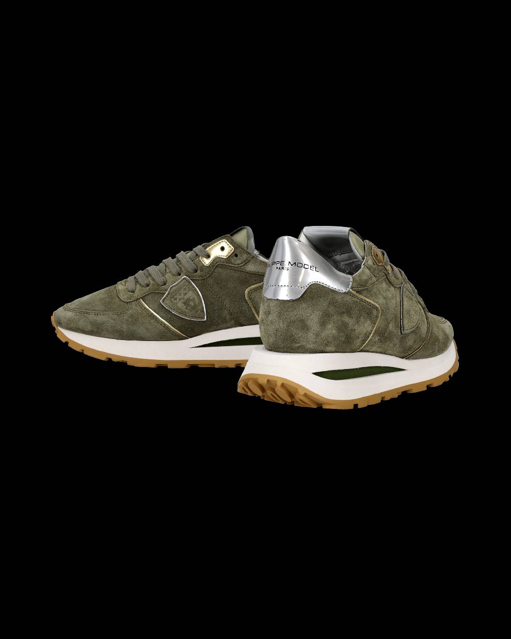 Philippe Model Sneaker basse Tropez Haute donna - verde Ritorno libero