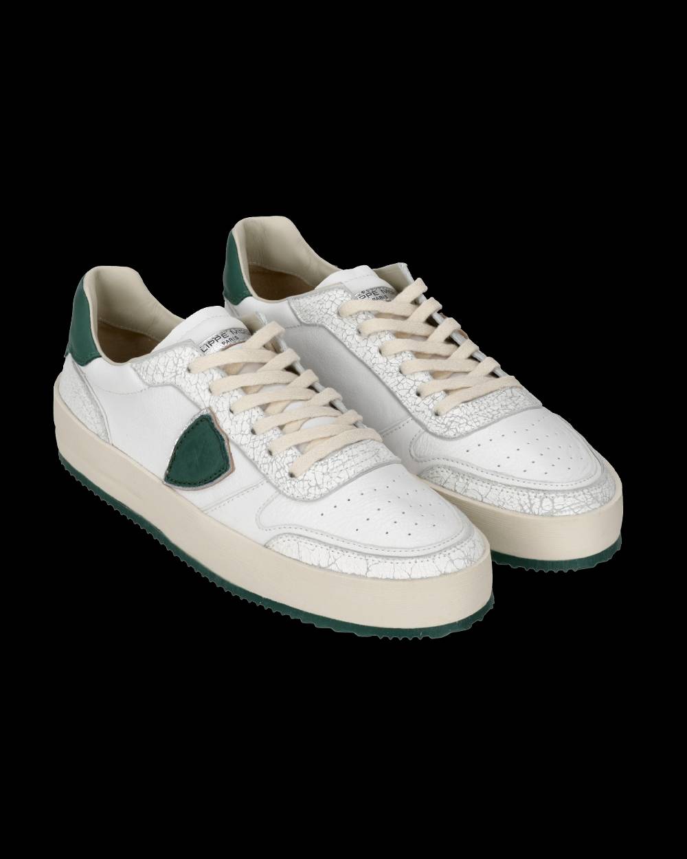 Philippe Model Sneakers Nice Uomo Bianche/Verdi Rilascio limitato