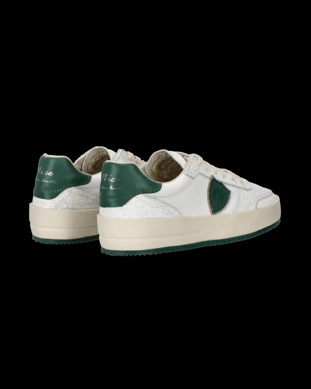 Philippe Model Sneakers Nice Uomo Bianche/Verdi Rilascio limitato