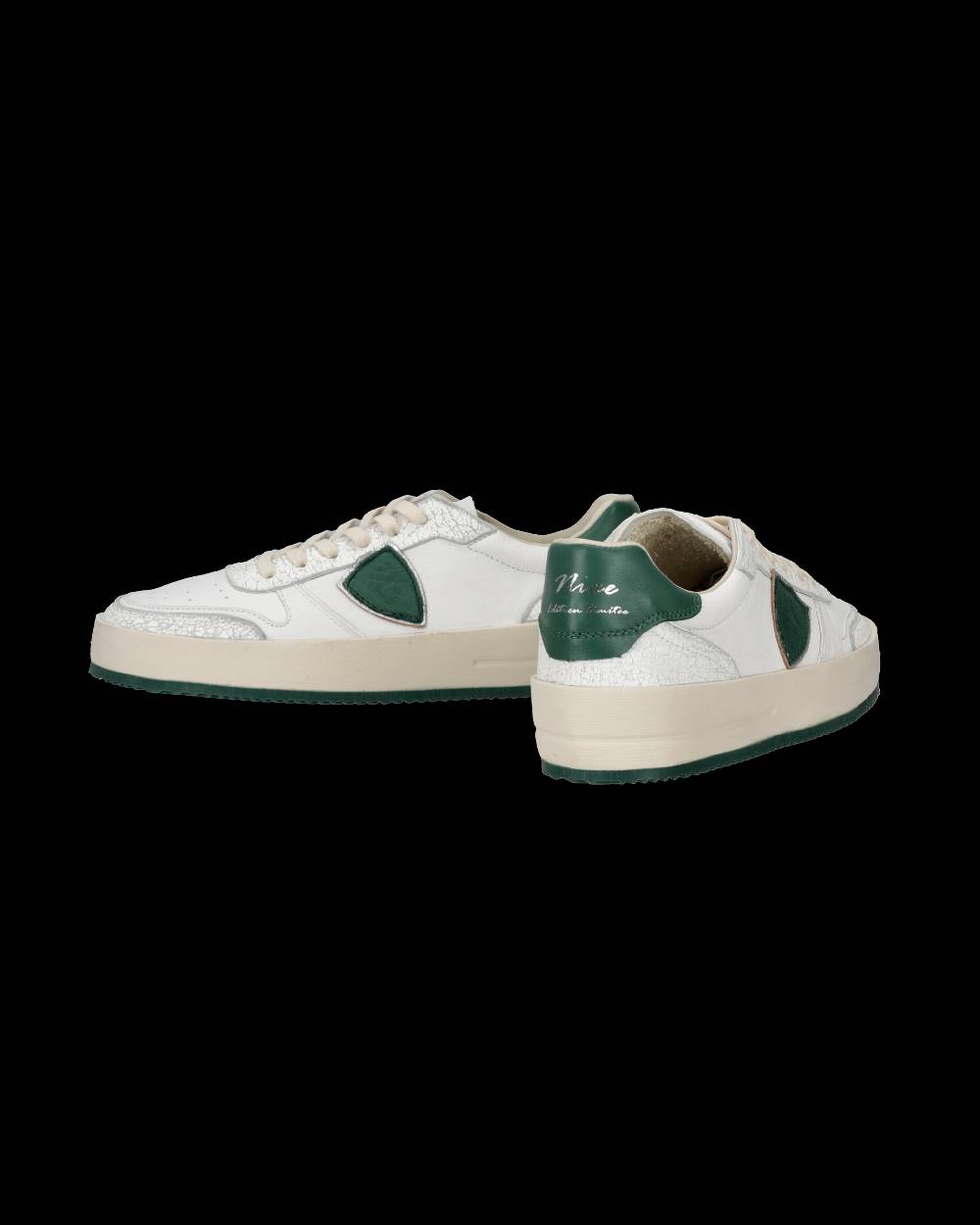 Philippe Model Sneakers Nice Uomo Bianche/Verdi Rilascio limitato