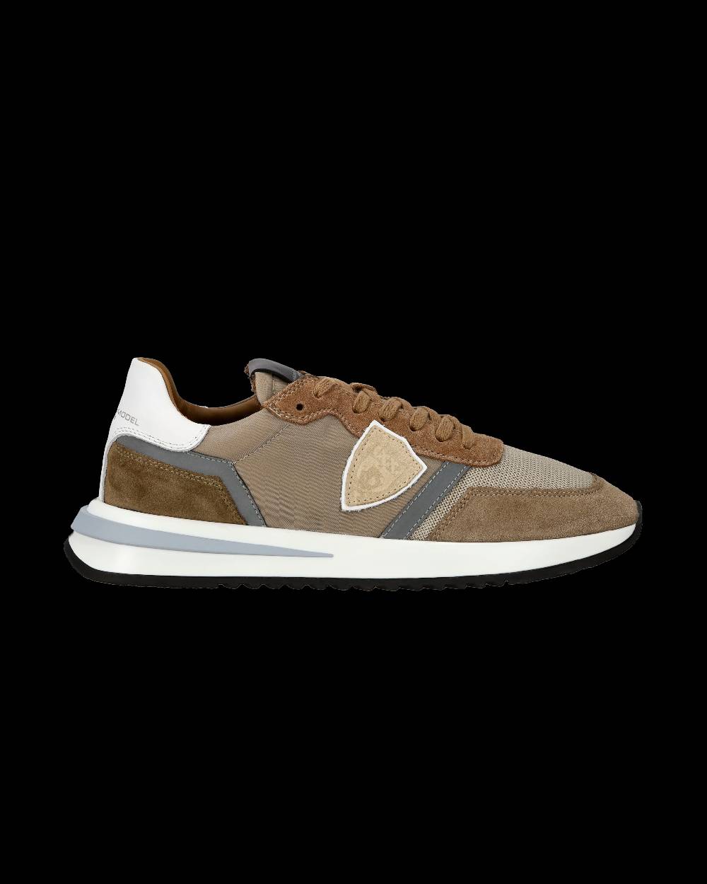 Philippe Model Sneaker casual Tropez 2.1 da uomo in nylon e pelle - Tortora ACQUISTA ORA