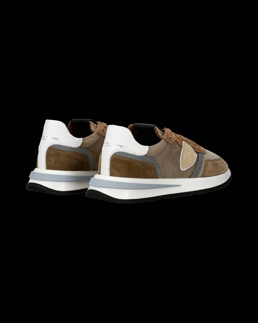 Philippe Model Sneaker casual Tropez 2.1 da uomo in nylon e pelle - Tortora ACQUISTA ORA