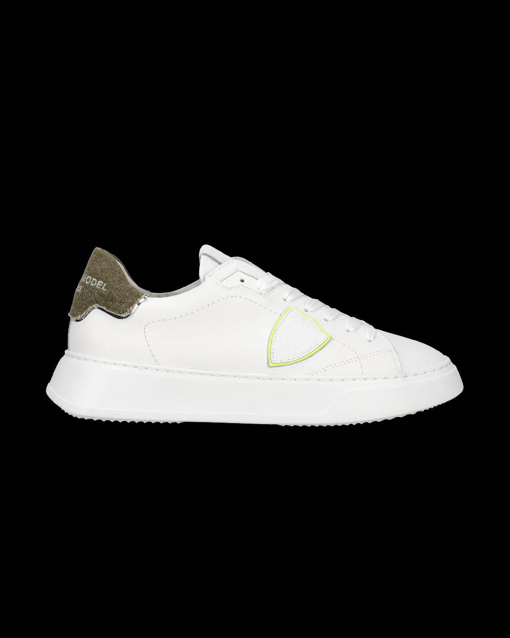 Philippe Model Sneaker bassa Temple uomo - bianco e verde Promozione temporanea