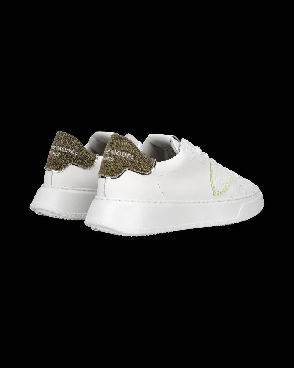 Philippe Model Sneaker bassa Temple uomo - bianco e verde Promozione temporanea