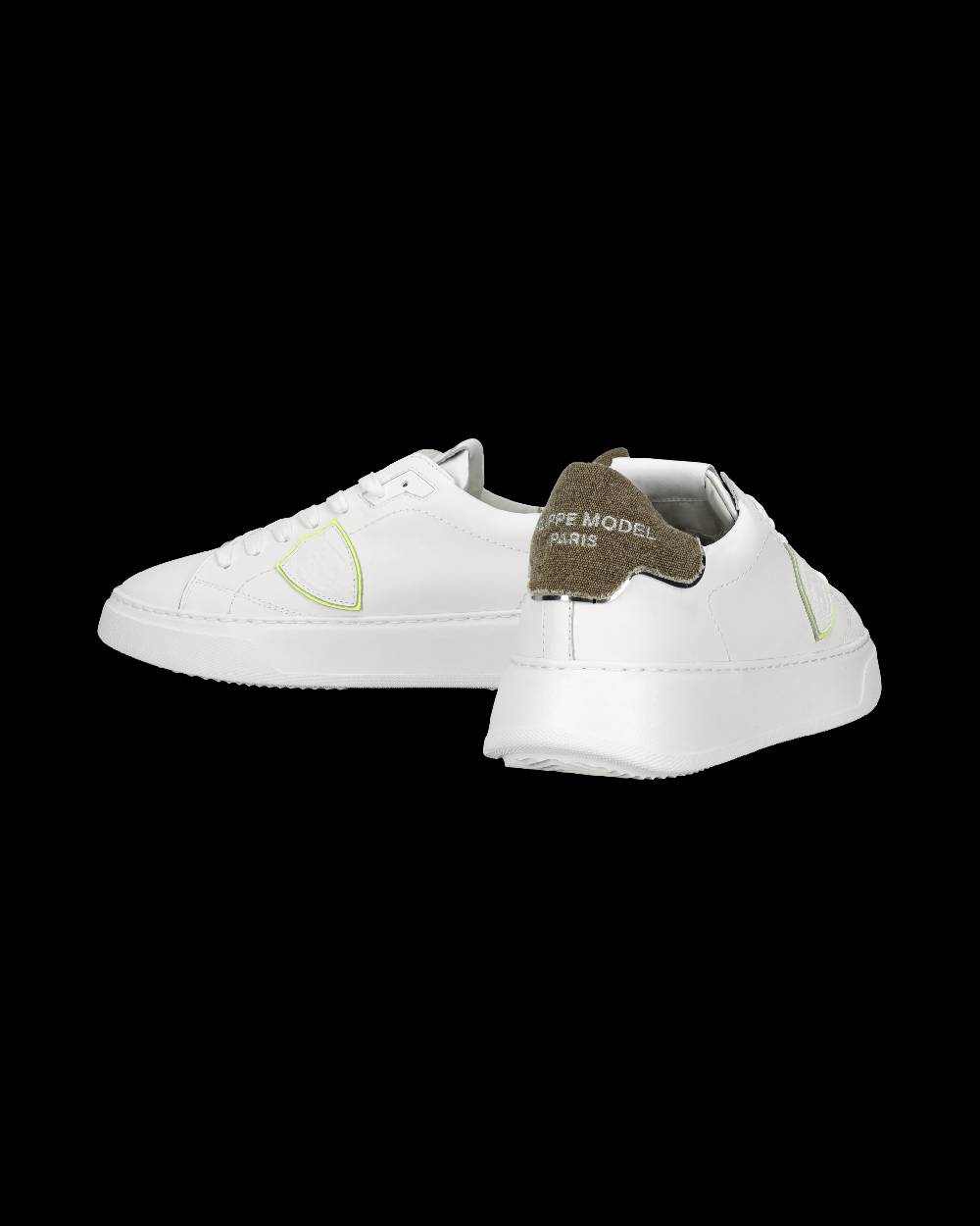Philippe Model Sneaker bassa Temple uomo - bianco e verde Promozione temporanea