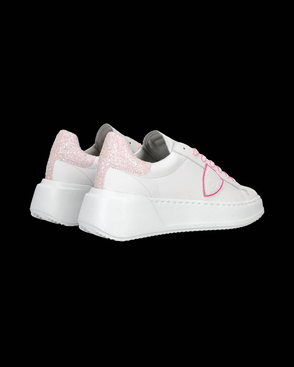 Philippe Model Sneaker bassa Tres Temple - bianco e fucsia Fino al 50% di sconto