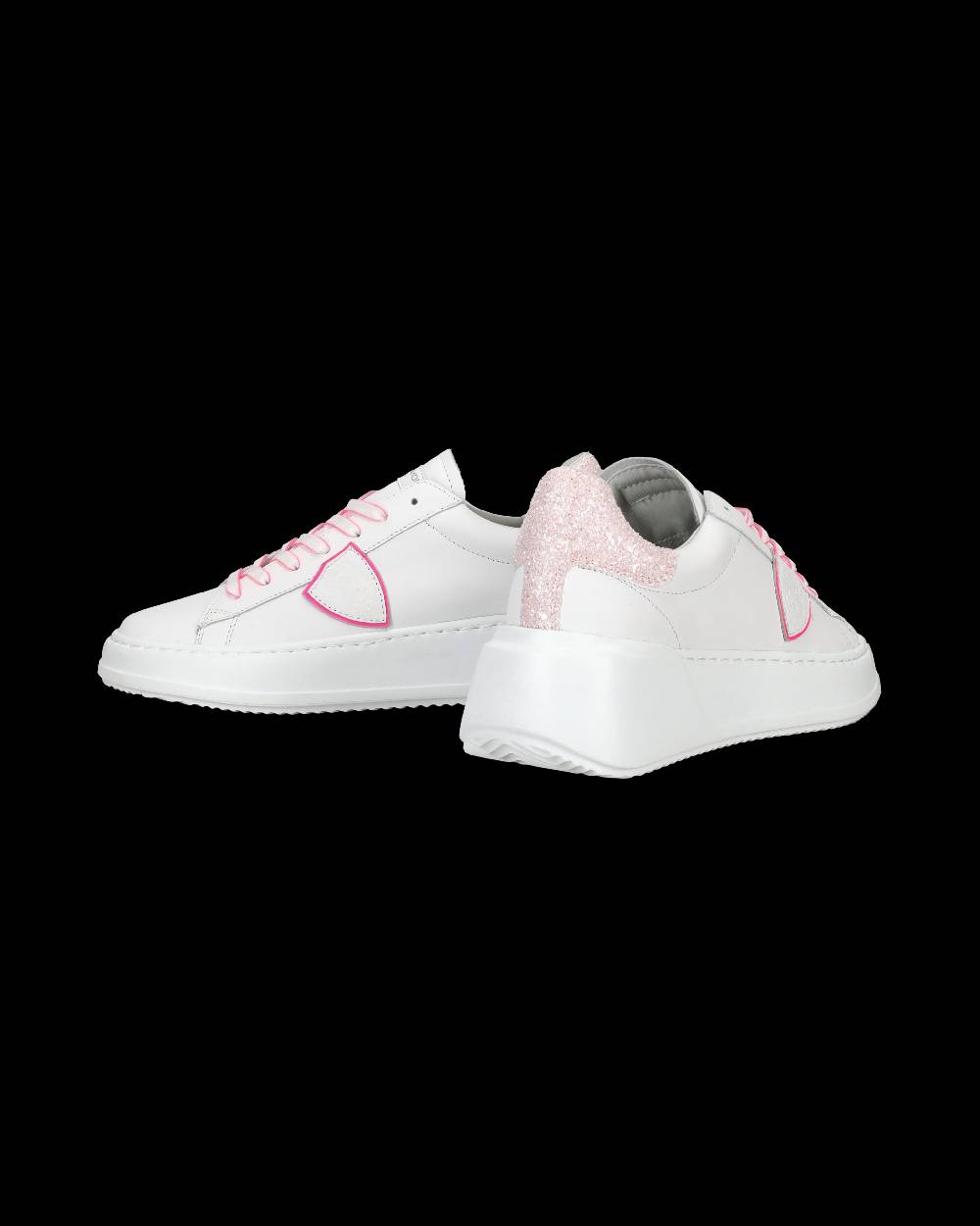 Philippe Model Sneaker bassa Tres Temple - bianco e fucsia Fino al 50% di sconto