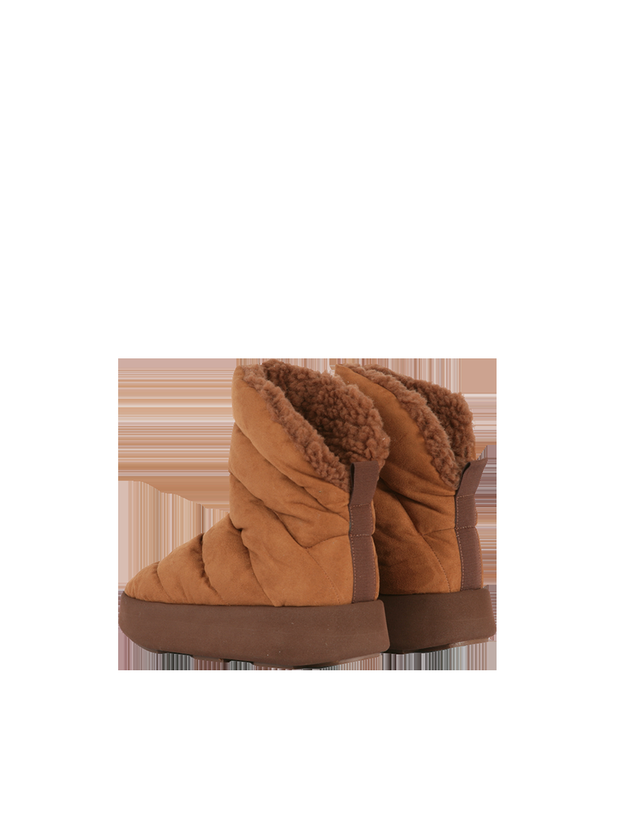 Piumestudio Luna Plat Suede & Fur Ruggine Consegna Veloce