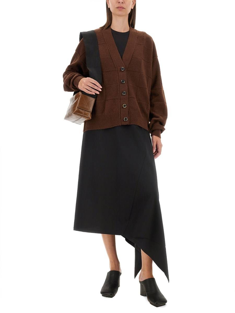 UMA WANG CARDIGAN CON SCOLLO A V Esporta salva