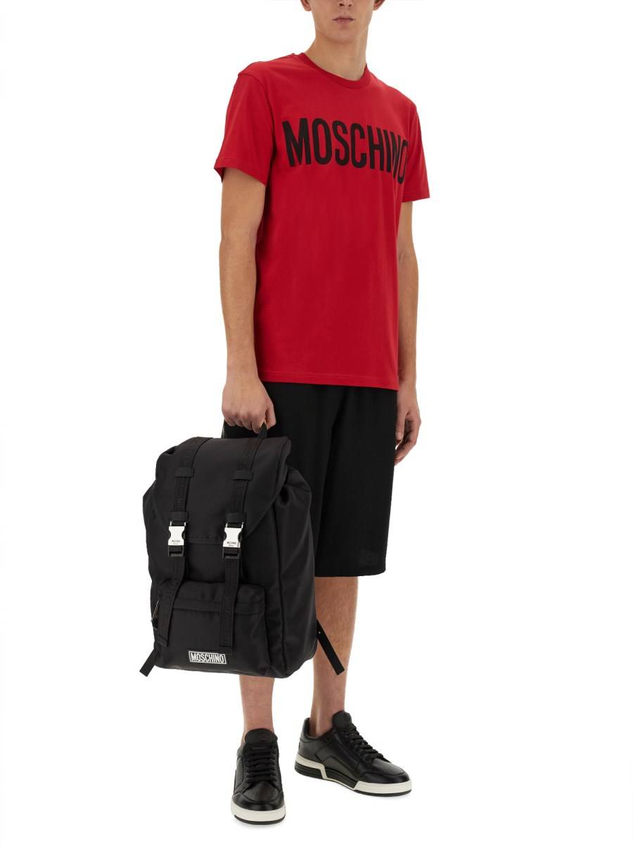 MOSCHINO BERMUDA CON LOGO Offerta speciale della fabbrica