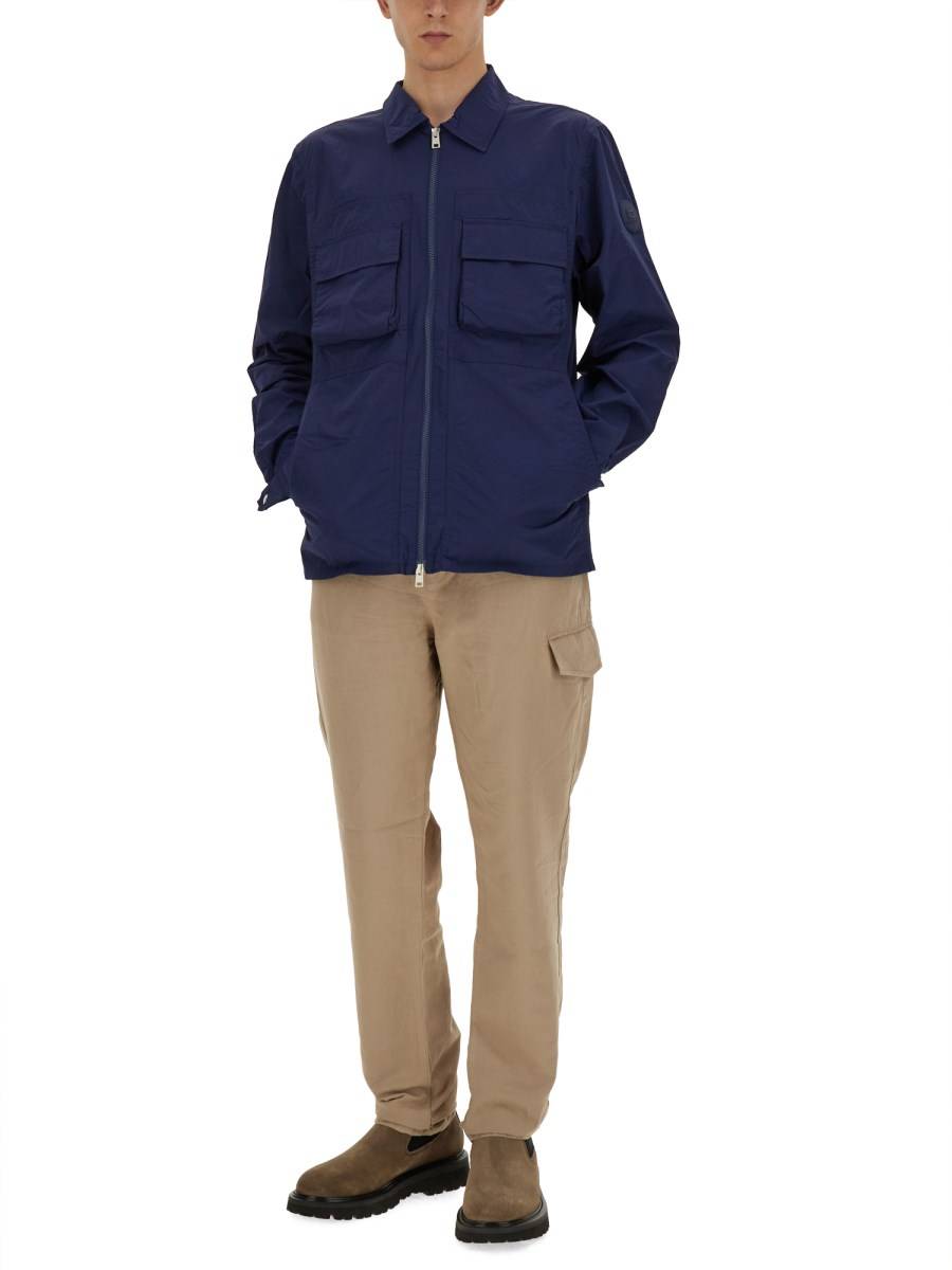 WOOLRICH CAMICIA IN NYLON Sostegno trimestrale