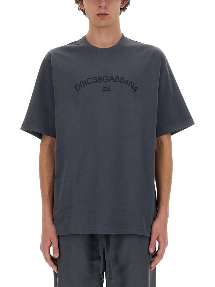 DOLCE & GABBANA T-SHIRT CON LOGO Fino al 55% di sconto