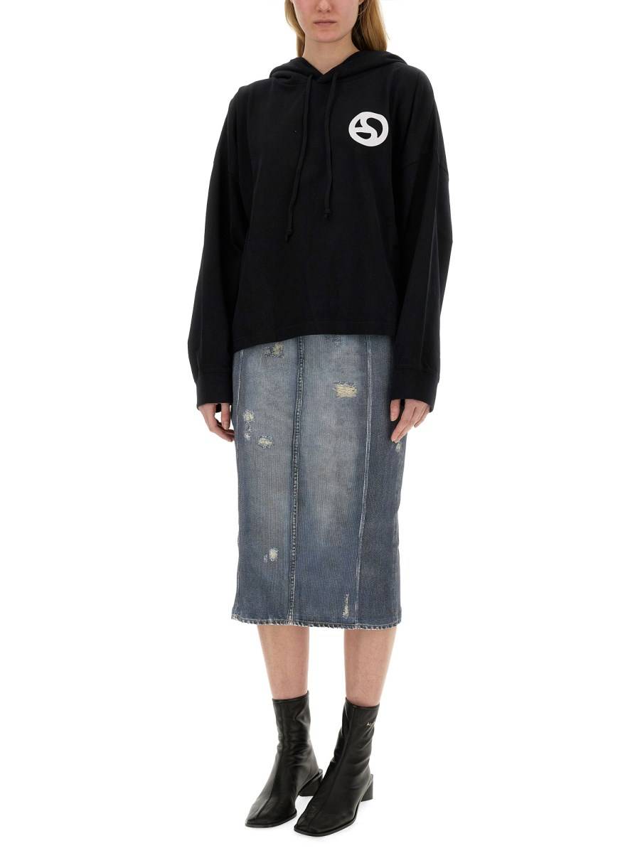 ACNE STUDIOS FELPA CON CAPPUCCIO Shopping Online