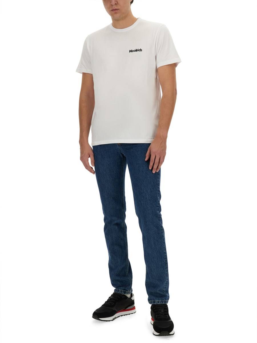 WOOLRICH T-SHIRT CON LOGO Online