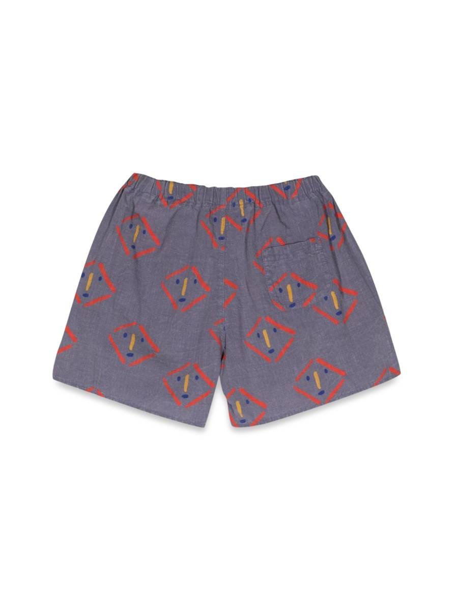 BOBO CHOSES masks all over woven shorts Smaltimento dello stoccaggio