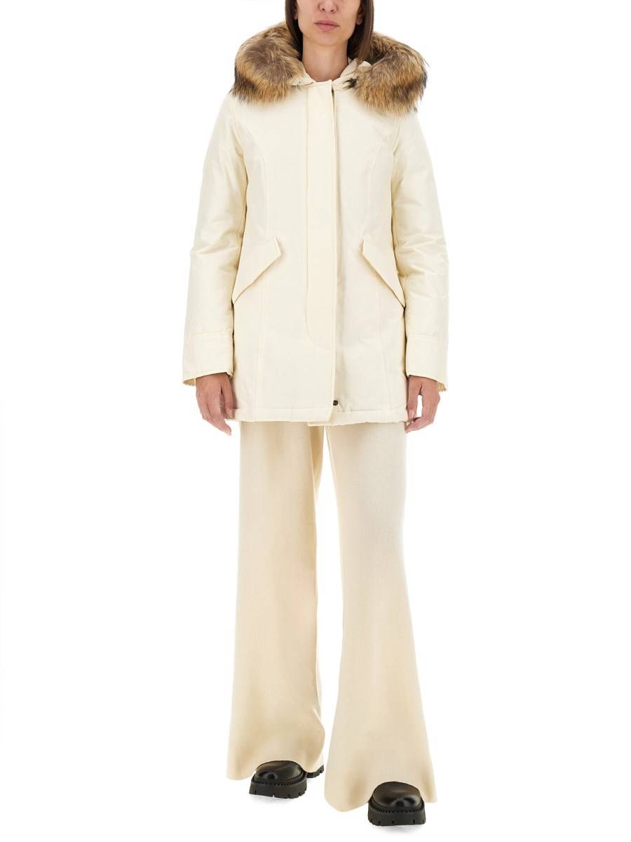 WOOLRICH PARKA "ARCTIC RACCOON" Sostegno trimestrale