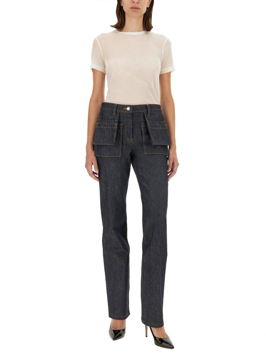 HELMUT LANG T-SHIRT IN COTONE Trasporto libero internazionale