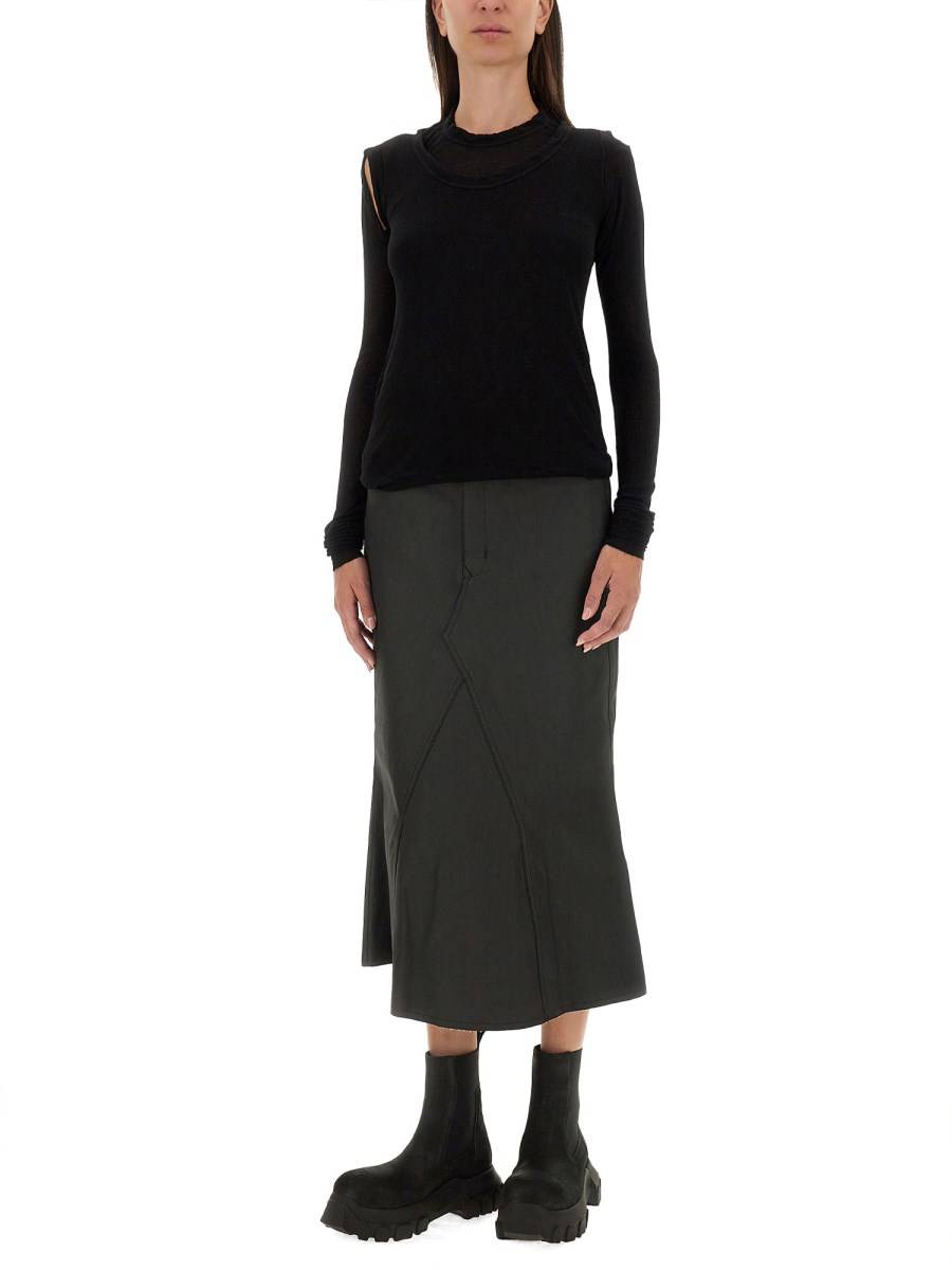 RICK OWENS GONNA IN DENIM Sconto di tempo limitato