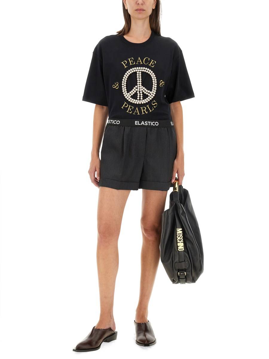 MOSCHINO SHORTS IN LANA Offerta Anniversario