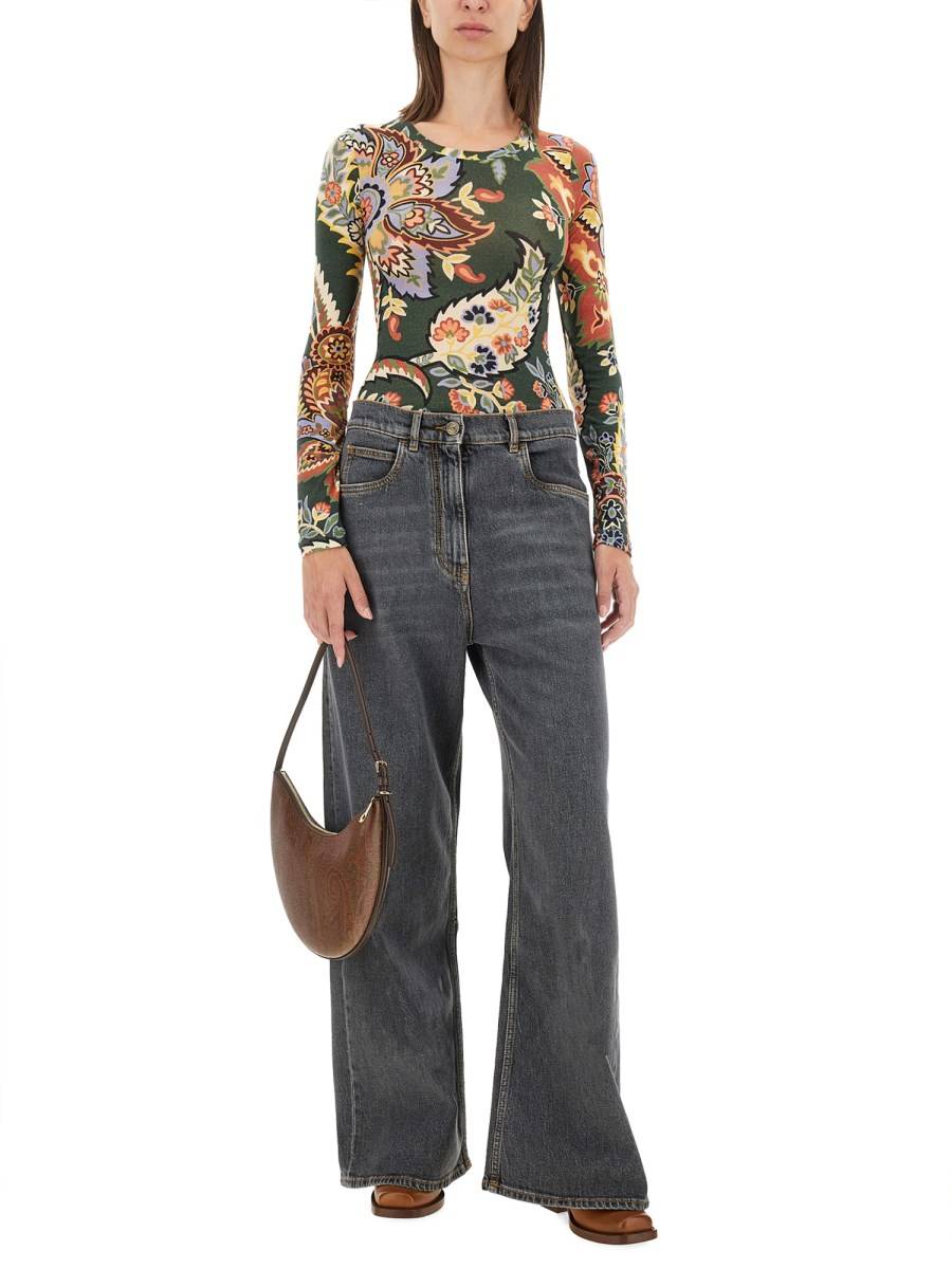 ETRO TOP PAISLEY IN JERSEY Only for today