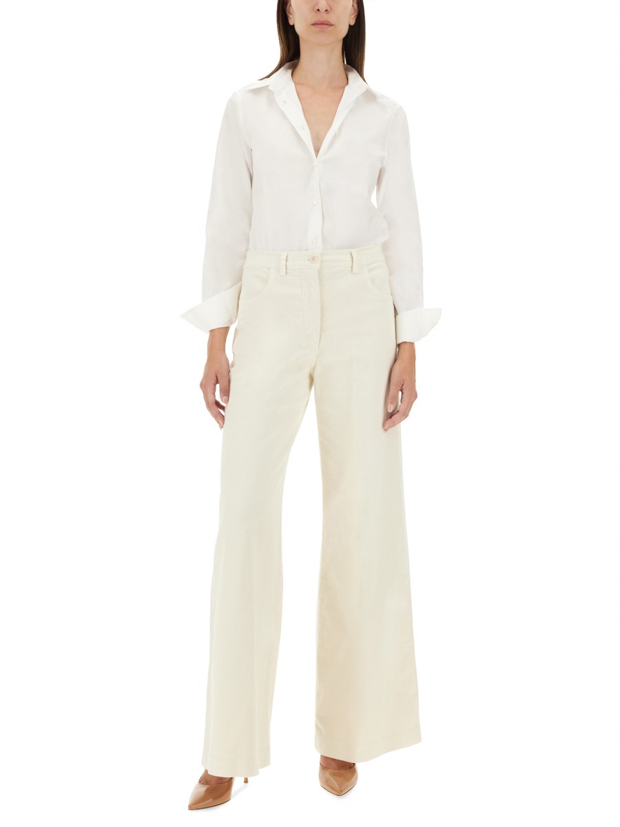 ASPESI PANTALONE PALAZZO IN LANA Duty-free