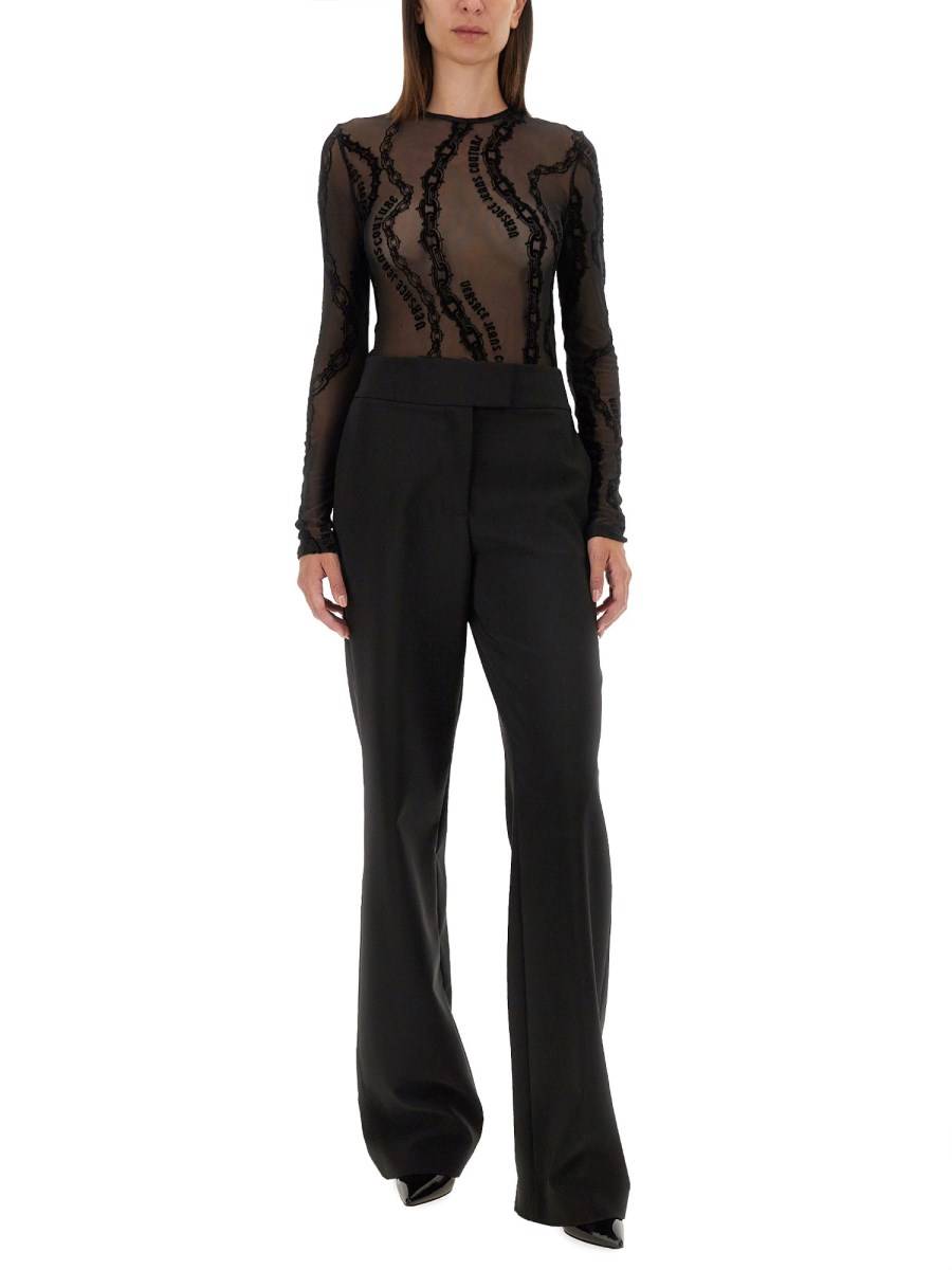 VERSACE JEANS COUTURE BODY IN RETE CHAIN COUTURE Vendita