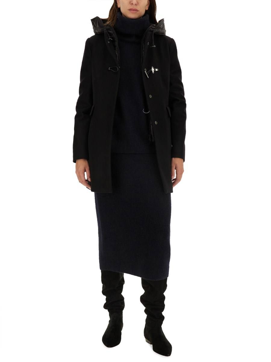 FAY CAPPOTTO TOGGLE IN PANNO MISTO LANA Shopping Online