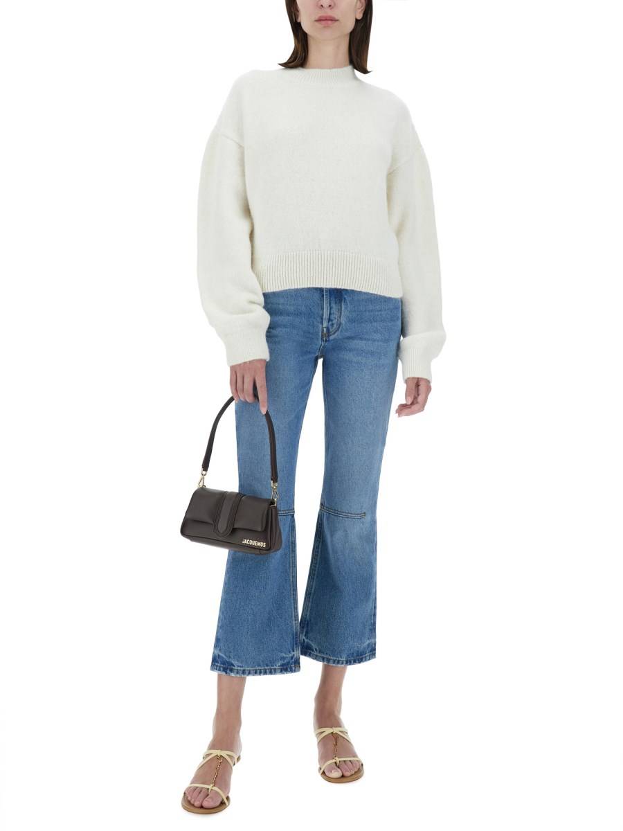 JACQUEMUS MAGLIA CON LOGO Offerte