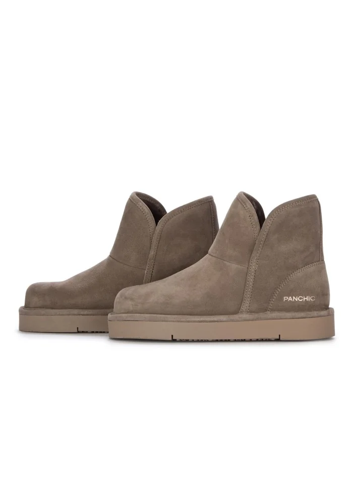PANCHIC | STIVALETTI BASSI CAMOSCIO GRIGIO Pezzi Unici