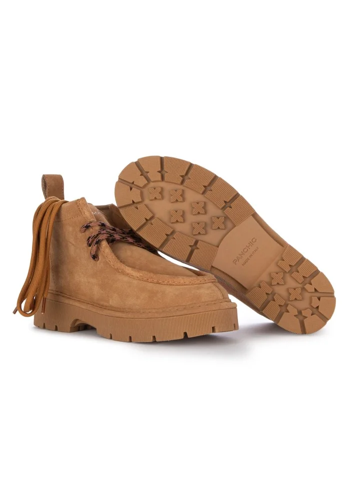 PANCHIC | STIVALETTI ALLACCIATI CREEPER MARRONE Qualità Garantita
