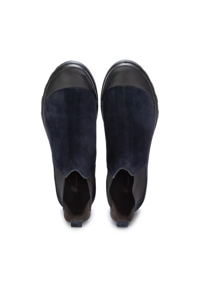 MANOVIA 52 | CHELSEA ABISSO CAMOSCIO BLU NERO Bestseller