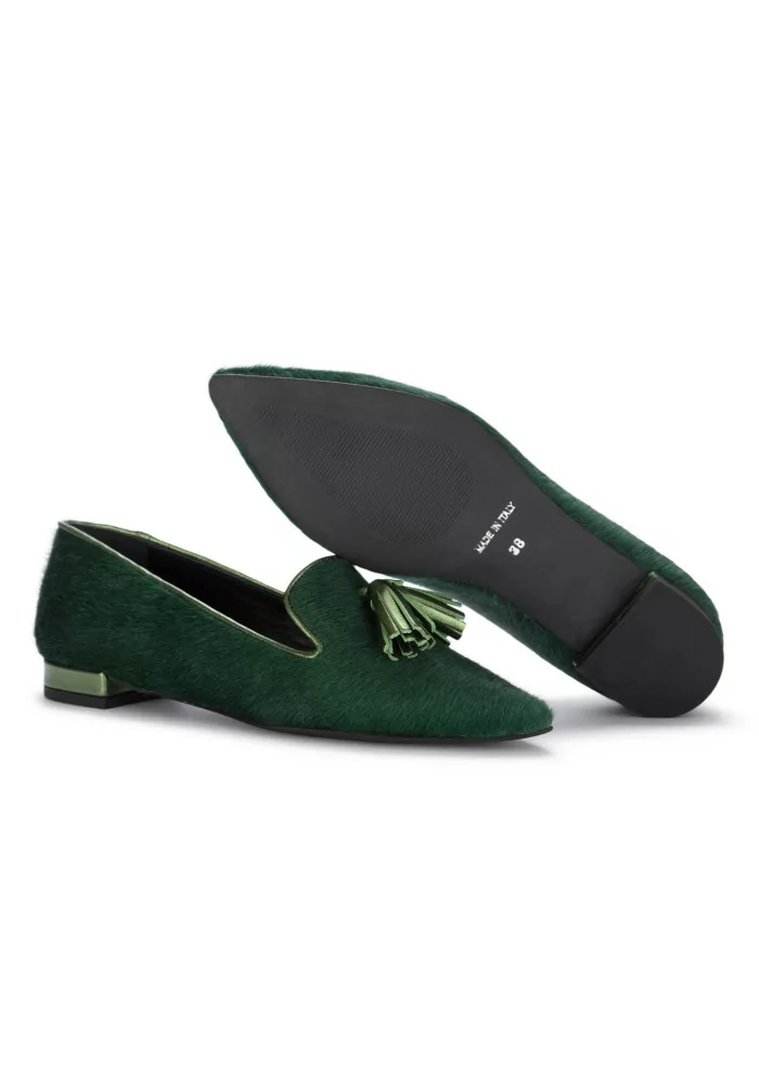 POSITANO IN LOVE | BALLERINE LUISA CAVALLINO VERDE Fornitura limitata