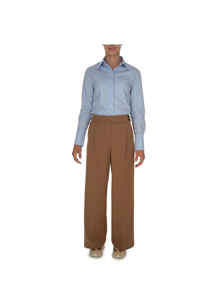 KARTIKA | PANTALONI GAMBA LARGA MARRONE Bestseller