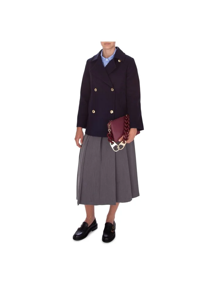 KARTIKA | CAPPOTTO DOPPIOPETTO BLU Super Saving Price