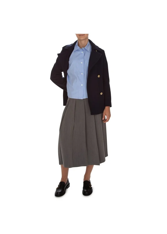 KARTIKA | CAPPOTTO DOPPIOPETTO BLU Super Saving Price