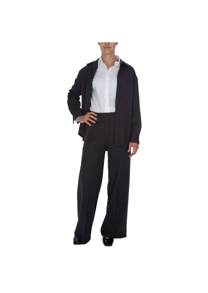 KARTIKA | CAMICIA RIGHE TASCHINA BLU Offerta settimanale