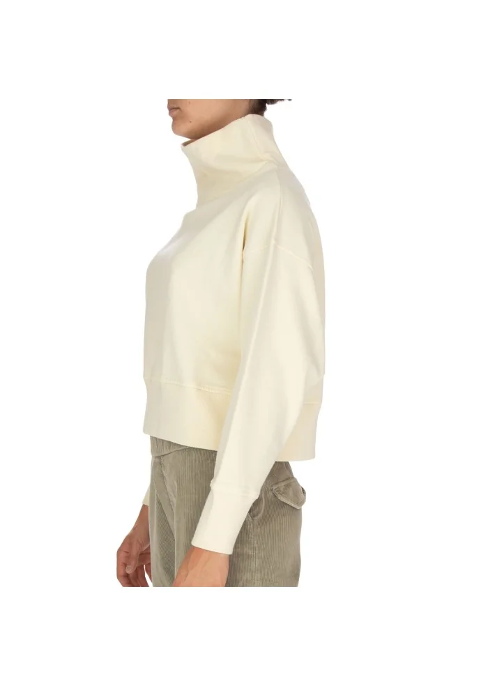 NOUMENO CONCEPT | MAGLIONE COLLO ALTO BIANCO PANNA Latest stili
